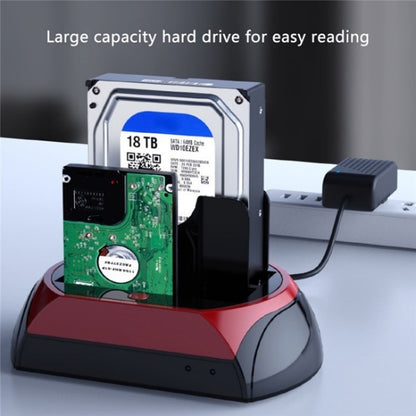 575D USB Hard Disk Holder Laptop Mobile Hard Disk Box 2.5 / 3.5inch SATA IDE HDD Base, US Plug, UK Plug, EU Plug, AU Plug