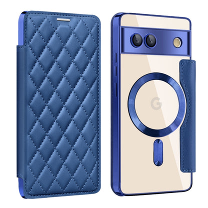 Shield Magsafe RFID Anti-theft Rhombus Leather Phone Case, For Google Pixel 11 Pro XL, For Google Pixel 11, For Google Pixel 11 Pro, For Google Pixel 10a, For Google Pixel 10 Pro XL, For Google Pixel 9 Pro XL, For Google Pixel 9 Pro, For Google Pixel 9...