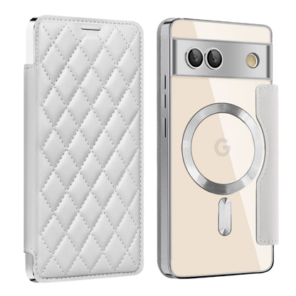 Shield Magsafe RFID Anti-theft Rhombus Leather Phone Case, For Google Pixel 11 Pro XL, For Google Pixel 11, For Google Pixel 11 Pro, For Google Pixel 10a, For Google Pixel 10 Pro XL, For Google Pixel 9 Pro XL, For Google Pixel 9 Pro, For Google Pixel 9...