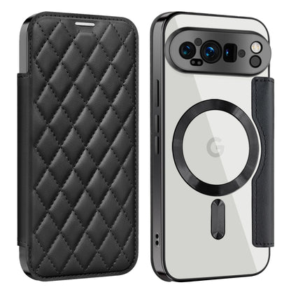 Shield Magsafe RFID Anti-theft Rhombus Leather Phone Case, For Google Pixel 11 Pro XL, For Google Pixel 11, For Google Pixel 11 Pro, For Google Pixel 10a, For Google Pixel 10 Pro XL, For Google Pixel 9 Pro XL, For Google Pixel 9 Pro, For Google Pixel 9...