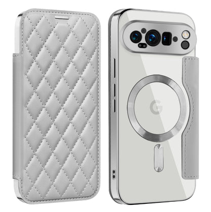 Shield Magsafe RFID Anti-theft Rhombus Leather Phone Case, For Google Pixel 11 Pro XL, For Google Pixel 11, For Google Pixel 11 Pro, For Google Pixel 10a, For Google Pixel 10 Pro XL, For Google Pixel 9 Pro XL, For Google Pixel 9 Pro, For Google Pixel 9...