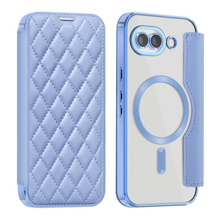 Shield Magsafe RFID Anti-theft Rhombus Leather Phone Case, For Google Pixel 11 Pro XL, For Google Pixel 11, For Google Pixel 11 Pro, For Google Pixel 10a, For Google Pixel 10 Pro XL, For Google Pixel 9 Pro XL, For Google Pixel 9 Pro, For Google Pixel 9...