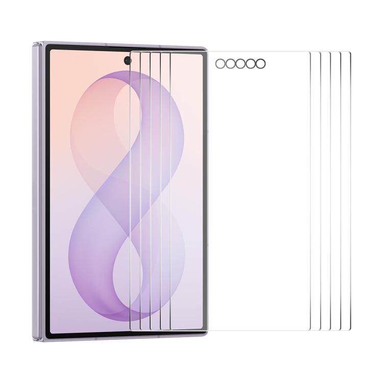 5pcs ENKAY 9H Big Arc Edge High Aluminum-silicon Tempered Glass Film, For Galaxy M47 5G, For Galaxy Z Fold8 5G Outer Screen, For Galaxy Z Fold8 Ultra 5G Outer Screen, For Galaxy Z Flip8 5G Outer Screen, For Galaxy A57 5G, For Galaxy A37 5G             ...