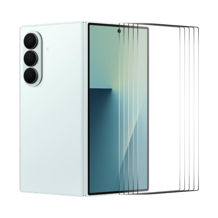 5pcs ENKAY 9H Big Arc Edge High Aluminum-silicon Tempered Glass Film, For Galaxy M47 5G, For Galaxy Z Fold8 5G Outer Screen, For Galaxy Z Fold8 Ultra 5G Outer Screen, For Galaxy Z Flip8 5G Outer Screen, For Galaxy A57 5G, For Galaxy A37 5G             ...
