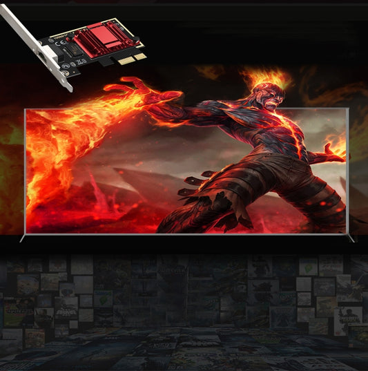 Four-port 2.5G Gigabit Network adapter Desktop 8125BG chip Ethernet server Network Adapter ESXi diskless PXE