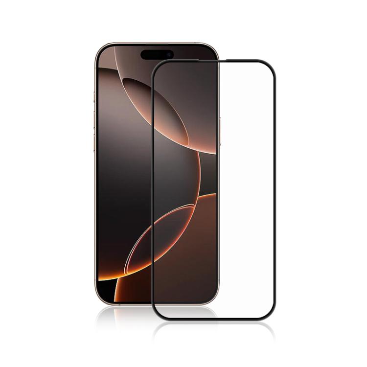 mocolo 2.5D Full Glue Full Cover Tempered Glass Film, For iPhone 17e / 16e, For iPhone 17 Pro Max, For iPhone 17 Pro, For iPhone 17, For iPhone Air, For iPhone 16 Pro Max, For iPhone 16 Pro, For iPhone 16 Plus, For iPhone 16