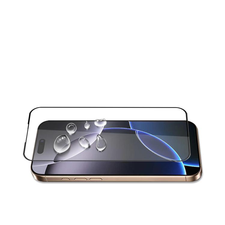 mocolo 2.5D Full Glue Full Cover Tempered Glass Film, For iPhone 18 Pro / 17 Pro, For iPhone 18 Pro Max / 17 Pro Max, For iPhone 17e / 16e, For iPhone 17, For iPhone Air, For iPhone 16 Pro Max, For iPhone 16 Pro, For iPhone 16 Plus, For iPhone 16