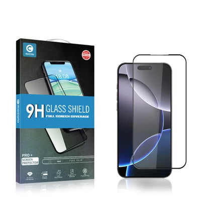 mocolo 2.5D Full Glue Full Cover Tempered Glass Film, For iPhone 18 Pro / 17 Pro, For iPhone 18 Pro Max / 17 Pro Max, For iPhone 17e / 16e, For iPhone 17, For iPhone Air, For iPhone 16 Pro Max, For iPhone 16 Pro, For iPhone 16 Plus, For iPhone 16