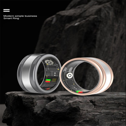 R18 SIZE 8 Smart Ring, Support Heart Rate / Blood Oxygen / Sleep / Multiple Sports Modes