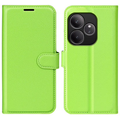 Litchi Texture Horizontal Flip Leather Phone Case with Holder, For Realme 13+ 5G, For Realme 13 Pro 5G, For Realme GT 6 5G, For Realme C85 5G / 15x 5G, For Realme 15 5G / 15 Pro 5G