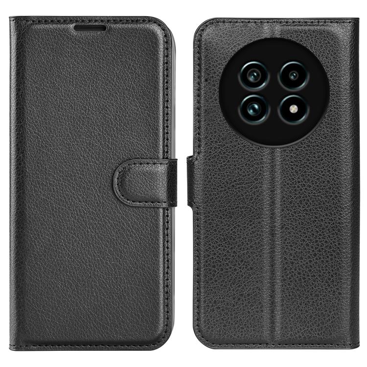 Litchi Texture Horizontal Flip Leather Phone Case with Holder, For Realme 13+ 5G, For Realme 13 Pro 5G, For Realme GT 6 5G, For Realme C85 5G / 15x 5G, For Realme 15 5G / 15 Pro 5G