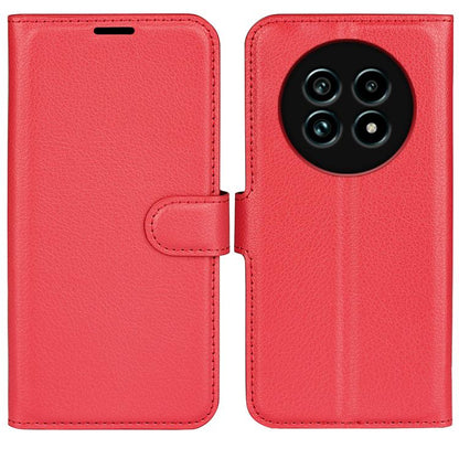 Litchi Texture Horizontal Flip Leather Phone Case with Holder, For Realme 13+ 5G, For Realme 13 Pro 5G, For Realme GT 6 5G, For Realme C85 5G / 15x 5G, For Realme 15 5G / 15 Pro 5G