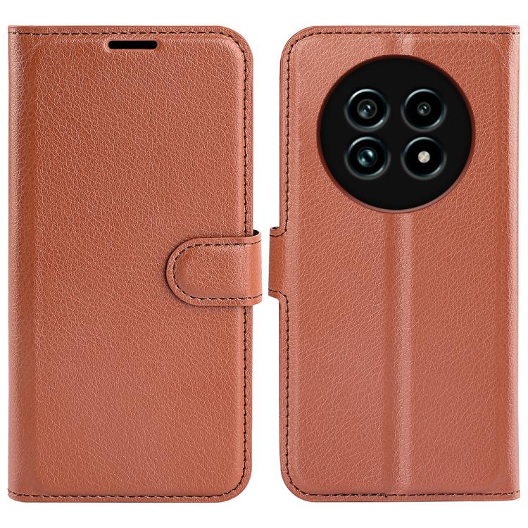 Litchi Texture Horizontal Flip Leather Phone Case with Holder, For Realme 13+ 5G, For Realme 13 Pro 5G, For Realme GT 6 5G, For Realme C85 5G / 15x 5G, For Realme 15 5G / 15 Pro 5G