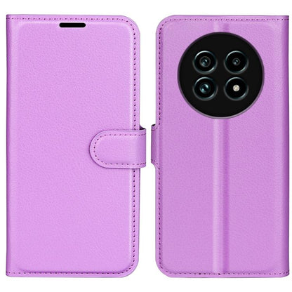 Litchi Texture Horizontal Flip Leather Phone Case with Holder, For Realme 13+ 5G, For Realme 13 Pro 5G, For Realme GT 6 5G, For Realme C85 5G / 15x 5G, For Realme 15 5G / 15 Pro 5G