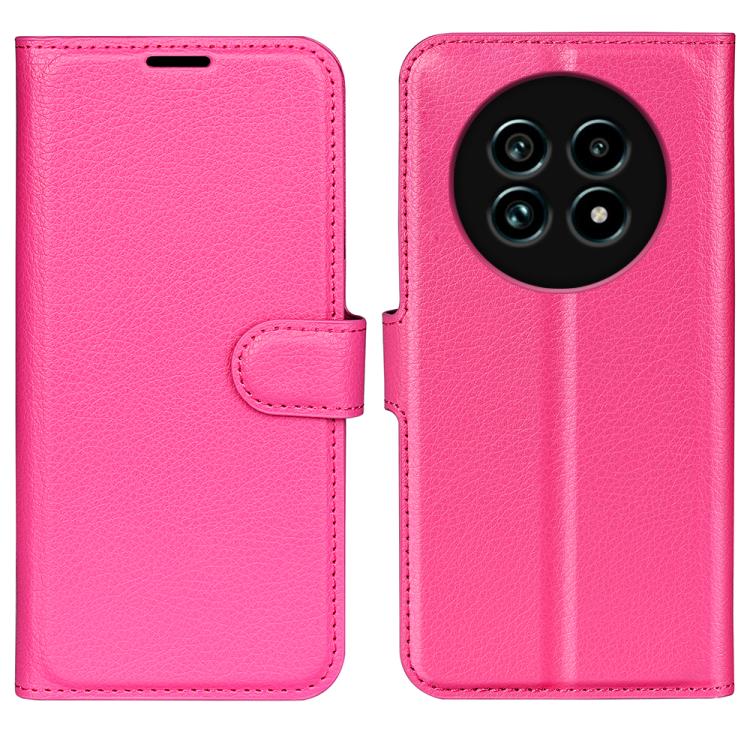 Litchi Texture Horizontal Flip Leather Phone Case with Holder, For Realme 13+ 5G, For Realme 13 Pro 5G, For Realme GT 6 5G, For Realme C85 5G / 15x 5G, For Realme 15 5G / 15 Pro 5G