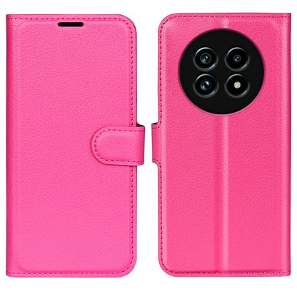 Litchi Texture Horizontal Flip Leather Phone Case with Holder, For Realme 13+ 5G, For Realme 13 Pro 5G, For Realme GT 6 5G, For Realme C85 5G / 15x 5G, For Realme 15 5G / 15 Pro 5G