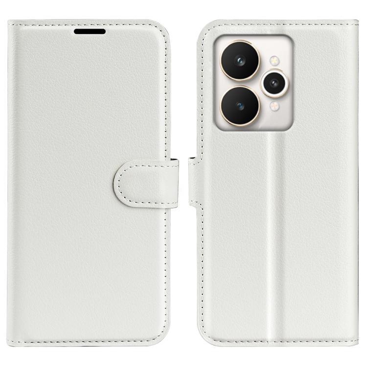 Litchi Texture Horizontal Flip Leather Phone Case with Holder, For Realme 13+ 5G, For Realme 13 Pro 5G, For Realme GT 6 5G, For Realme C85 5G / 15x 5G, For Realme 15 5G / 15 Pro 5G
