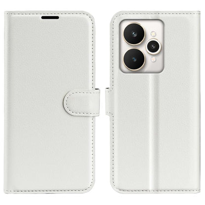 Litchi Texture Horizontal Flip Leather Phone Case with Holder, For Realme 13+ 5G, For Realme 13 Pro 5G, For Realme GT 6 5G, For Realme C85 5G / 15x 5G, For Realme 15 5G / 15 Pro 5G