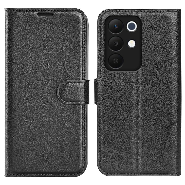 Litchi Texture Horizontal Flip Leather Phone Case with Holder, For Realme 13+ 5G, For Realme 13 Pro 5G, For Realme GT 6 5G, For Realme C85 5G / 15x 5G, For Realme 15 5G / 15 Pro 5G