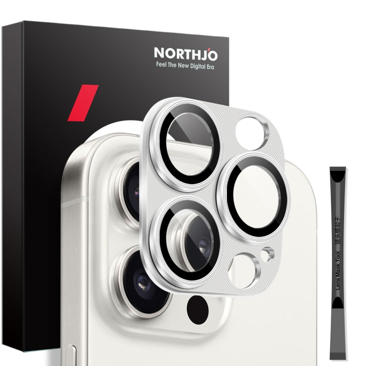 NORTHJO CD Vein Camera Lens Protector Tempered Glass Rear Lens Film, For iPhone 16 Pro / 16 Pro Max