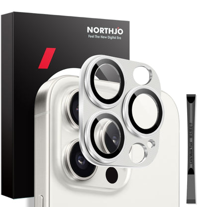 NORTHJO CD Vein Camera Lens Protector Tempered Glass Rear Lens Film, For iPhone 16 Pro / 16 Pro Max