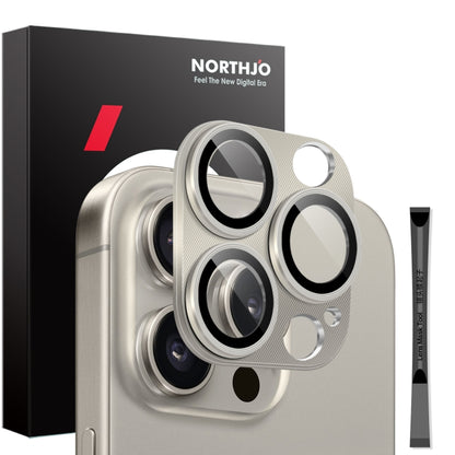 NORTHJO CD Vein Camera Lens Protector Tempered Glass Rear Lens Film, For iPhone 16 Pro / 16 Pro Max