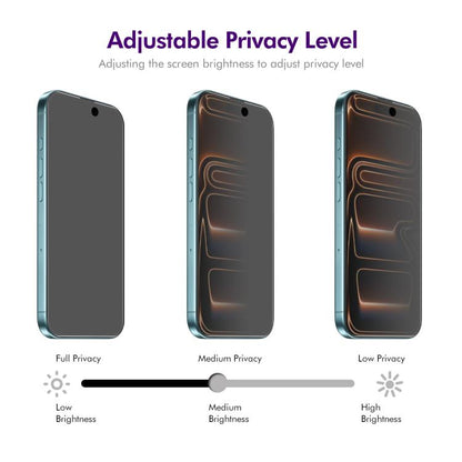 5pcs ENKAY Hat-Prince 28 Degree Anti-peeping Privacy Tempered Glass Film, For iPhone 18 Pro, For iPhone 18 Pro Max, For iPhone 17 Pro Max, For iPhone 17 Pro, For iPhone 17, For iPhone Air, For iPhone 16 Pro Max, For iPhone 16 Pro, For iPhone 16 Plus   ...