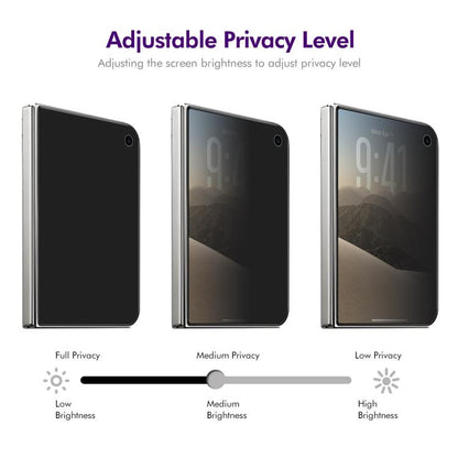 5 PCS/Pack ENKAY Hat-Prince 28 Degree Anti-peeping Privacy Tempered Glass Film, For iPhone Duo Outer Screen, For iPhone 18 Pro, For iPhone 18 Pro Max, For iPhone 17 Pro Max, For iPhone 17 Pro, For iPhone 17, For iPhone Air, For iPhone 16 Pro Max       ...