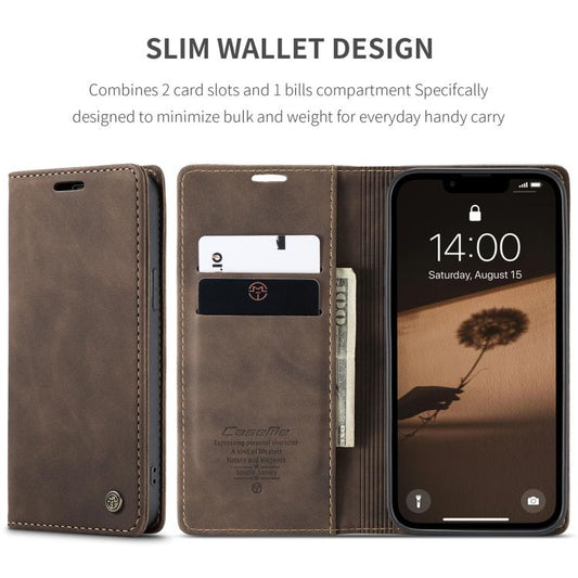 CaseMe 013 Multifunctional Horizontal Flip Leather Phone Case, For iPhone 17e / 16e, For iPhone 17 Pro Max, For iPhone 17 Pro, For iPhone 17, For iPhone Air, For iPhone 16 Pro Max, For iPhone 16 Pro, For iPhone 16 Plus, For iPhone 16