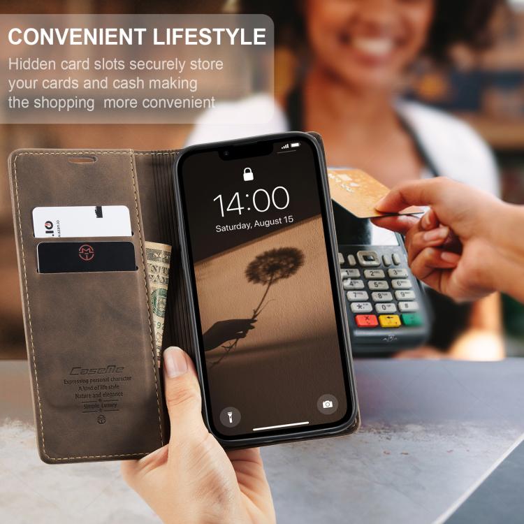 CaseMe 013 Multifunctional Horizontal Flip Leather Phone Case, For iPhone 17e / 16e, For iPhone 17 Pro Max, For iPhone 17 Pro, For iPhone 17, For iPhone Air, For iPhone 16 Pro Max, For iPhone 16 Pro, For iPhone 16 Plus, For iPhone 16