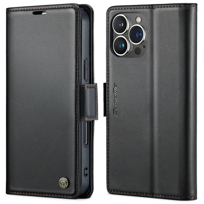 CaseMe 023 Butterfly Buckle Litchi Texture RFID Anti-theft Leather Phone Case