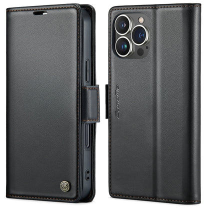 CaseMe 023 Butterfly Buckle Litchi Texture RFID Anti-theft Leather Phone Case