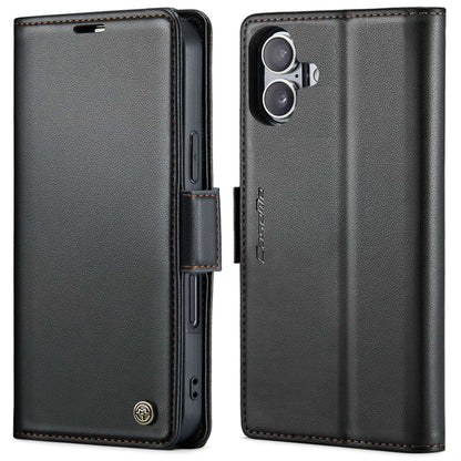 CaseMe 023 Butterfly Buckle Litchi Texture RFID Anti-theft Leather Phone Case