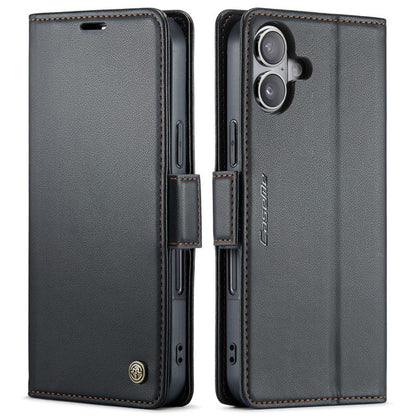 CaseMe 023 Butterfly Buckle Litchi Texture RFID Anti-theft Leather Phone Case