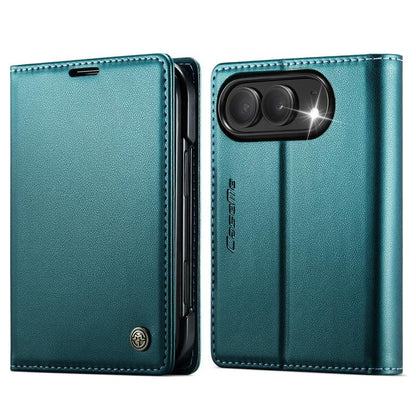 CaseMe 023 Butterfly Buckle Litchi Texture RFID Anti-theft Leather Phone Case, For iPhone Duo, For iPhone 17, For iPhone Air, For iPhone 16 Pro Max, For iPhone 16 Pro, For iPhone 16 Plus, For iPhone 16, For iPhone 18 Pro / 17 Pro                       ...