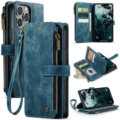 CaseMe C30 Card Slots Zipper Wallet Leather Phone Case, For iPhone Duo, For iPhone 17, For iPhone Air, For iPhone 16 Pro Max, For iPhone 16 Pro, For iPhone 16 Plus, For iPhone 16, For iPhone 18 Pro / 17 Pro, For iPhone 18 Pro Max / 17 Pro Max          ...