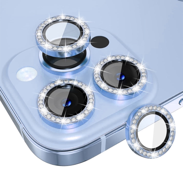 ENKAY AR Anti-reflection Individual Diamond Ring Camera Lens Glass Full Film, For iPhone 16 Pro / 16 Pro Max