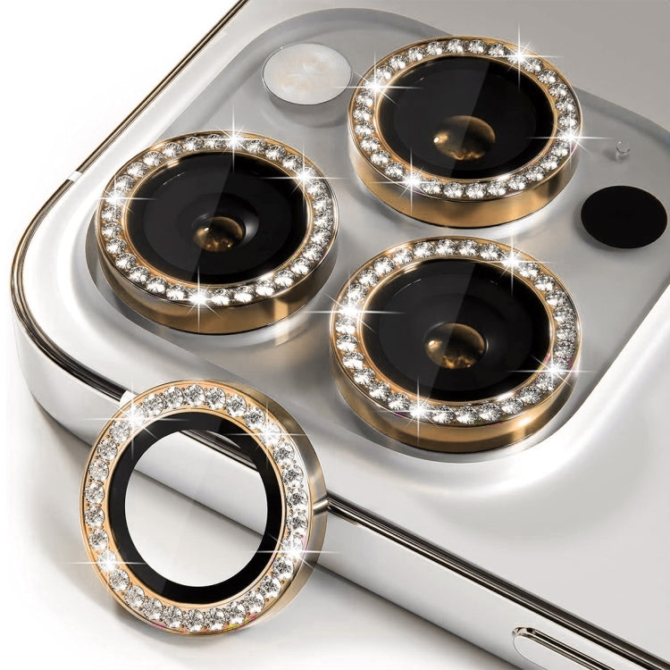 ENKAY AR Anti-reflection Individual Diamond Ring Camera Lens Glass Full Film, For iPhone 16 Pro / 16 Pro Max