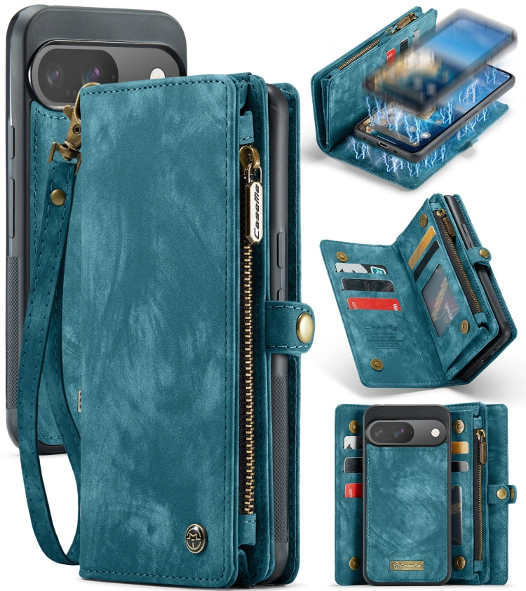 CaseMe 008 Detachable Multifunctional Leather Phone Case, For Google Pixel 11 Pro XL, For Google Pixel 11 / 11 Pro, For Google Pixel 10 Pro XL, For Google Pixel 10 / 10 Pro, For Google Pixel 9a, For Google Pixel 9 Pro XL, For Google Pixel 9 / 9 Pro