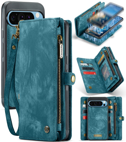 CaseMe 008 Detachable Multifunctional Leather Phone Case, For Google Pixel 11 Pro XL, For Google Pixel 11 / 11 Pro, For Google Pixel 10 Pro XL, For Google Pixel 10 / 10 Pro, For Google Pixel 9a, For Google Pixel 9 Pro XL, For Google Pixel 9 / 9 Pro