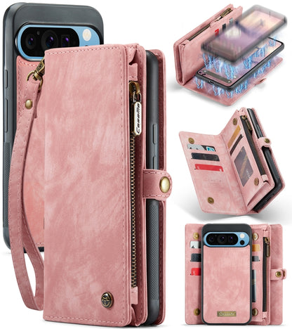 CaseMe 008 Detachable Multifunctional Leather Phone Case, For Google Pixel 11 Pro XL, For Google Pixel 11 / 11 Pro, For Google Pixel 10 Pro XL, For Google Pixel 10 / 10 Pro, For Google Pixel 9a, For Google Pixel 9 Pro XL, For Google Pixel 9 / 9 Pro