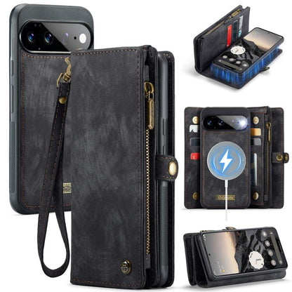CaseMe 008 Detachable Multifunctional Leather Phone Case, For Google Pixel 11 Pro XL, For Google Pixel 11 / 11 Pro, For Google Pixel 10 Pro XL, For Google Pixel 10 / 10 Pro, For Google Pixel 9a, For Google Pixel 9 Pro XL, For Google Pixel 9 / 9 Pro