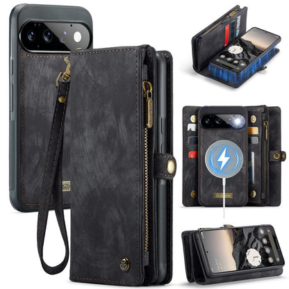 CaseMe 008 Detachable Multifunctional Leather Phone Case, For Google Pixel 11 Pro XL, For Google Pixel 11 / 11 Pro, For Google Pixel 10 Pro XL, For Google Pixel 10 / 10 Pro, For Google Pixel 9a, For Google Pixel 9 Pro XL, For Google Pixel 9 / 9 Pro