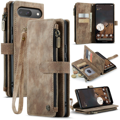 CaseMe C30 Card Slots Zipper Wallet Leather Phone Case, For Google Pixel 11 / 11 Pro, For Google Pixel 10a, For Google Pixel 9 Pro XL / 10 Pro XL, For Google Pixel 10 / 10 Pro / 9, For Google Pixel 9a, For Google Pixel 11 Pro XL