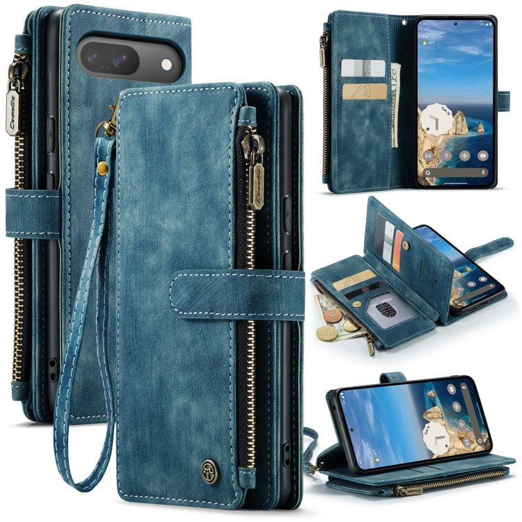 CaseMe C30 Card Slots Zipper Wallet Leather Phone Case, For Google Pixel 11 / 11 Pro, For Google Pixel 10a, For Google Pixel 9 Pro XL / 10 Pro XL, For Google Pixel 10 / 10 Pro / 9, For Google Pixel 9a, For Google Pixel 11 Pro XL