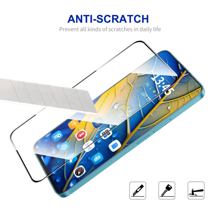 ENKAY Easy Install High Alumina Silicon Full Glass Film, For Tecno Spark 30C