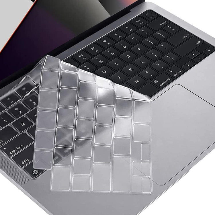 ENKAY EU Version Soft TPU Keyboard Protector Film, For MacBook Neo 13 inch 2026 (A18 Pro) A3404 256G, For MacBook Pro 14.2 / 16.2 / Air 13.6 / 15.3