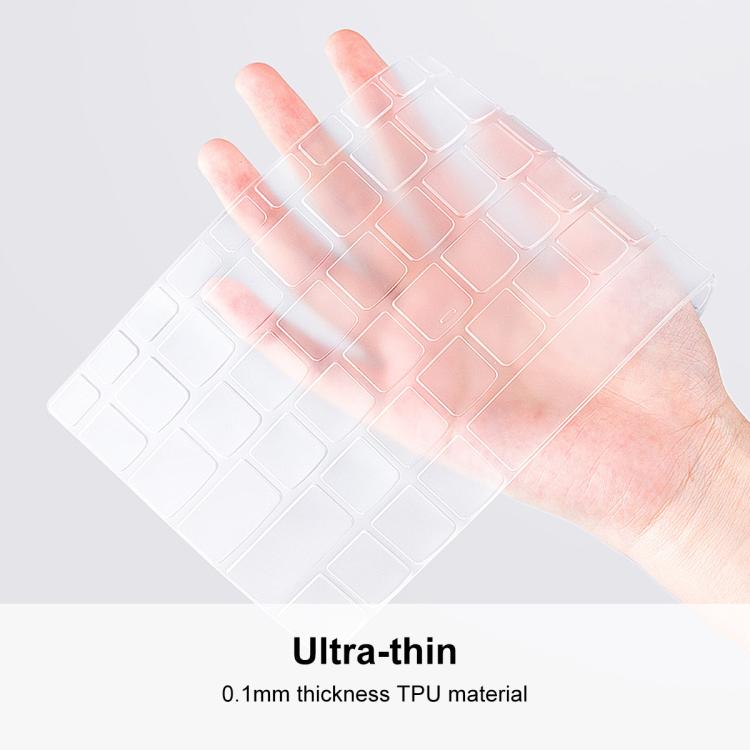ENKAY EU Version Soft TPU Keyboard Protector Film, For MacBook Neo 13 inch 2026 (A18 Pro) A3404 256G, For MacBook Pro 14.2 / 16.2 / Air 13.6 / 15.3