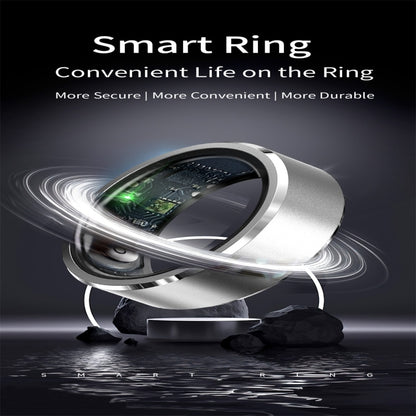 R5 SIZE 8 Smart Ring, Support Health Monitoring / Multiple Sports Modes