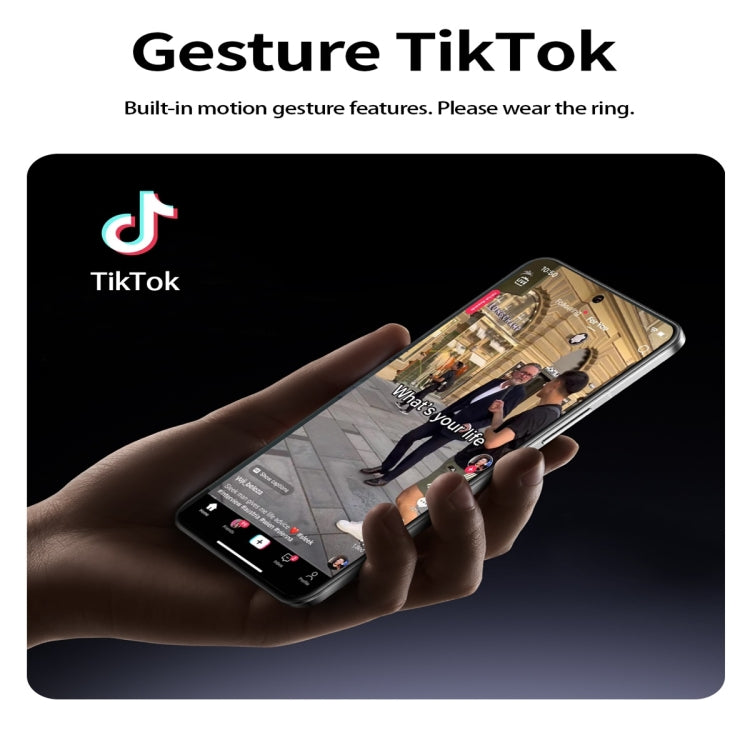 R5 SIZE 11 Smart Ring, Support Health Monitoring / Multiple Sports Modes